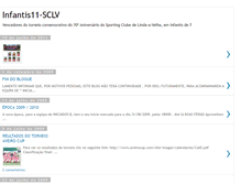 Tablet Screenshot of infantis11-sclv.blogspot.com