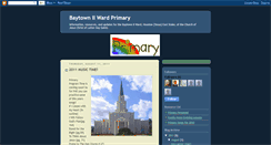 Desktop Screenshot of baytown2primary.blogspot.com