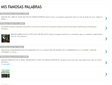 Tablet Screenshot of misfamosaspalabras.blogspot.com
