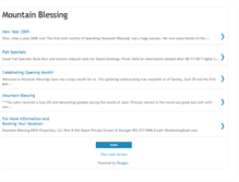 Tablet Screenshot of mountainblessing.blogspot.com