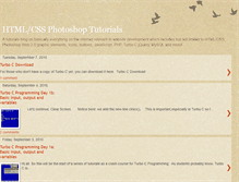 Tablet Screenshot of htmlcssphotoshoptutorials.blogspot.com