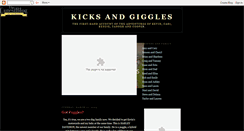 Desktop Screenshot of kicksandgiggles5.blogspot.com