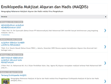 Tablet Screenshot of mukjizat-alqurandanhadis.blogspot.com