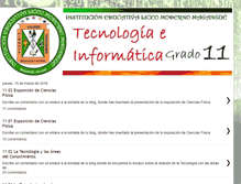 Tablet Screenshot of lminformatica11.blogspot.com