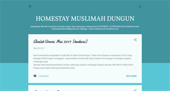 Desktop Screenshot of homestaymuslimah.blogspot.com