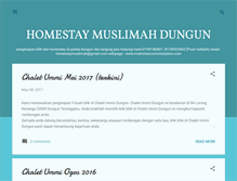 Tablet Screenshot of homestaymuslimah.blogspot.com