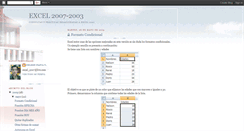 Desktop Screenshot of excel2007asesoria.blogspot.com