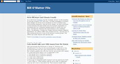 Desktop Screenshot of billoslatterfile.blogspot.com
