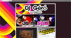 Desktop Screenshot of dj-gero.blogspot.com