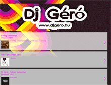 Tablet Screenshot of dj-gero.blogspot.com