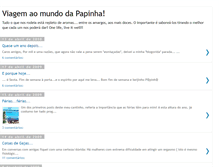 Tablet Screenshot of mundopapinha.blogspot.com