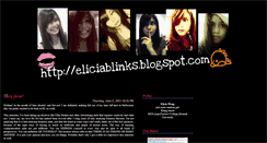 Desktop Screenshot of eliciablinks.blogspot.com