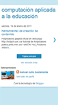 Mobile Screenshot of computacionaplicadaeneducacion.blogspot.com