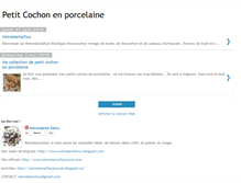 Tablet Screenshot of petitcochonenporcelaine.blogspot.com
