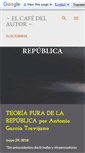 Mobile Screenshot of elcafedelautor.blogspot.com