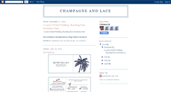 Desktop Screenshot of champagneandlace.blogspot.com