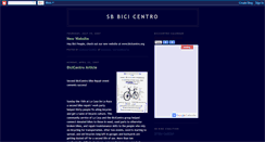 Desktop Screenshot of bicicentro.blogspot.com