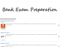 Tablet Screenshot of bank-exampreparation.blogspot.com