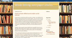 Desktop Screenshot of drunk-driving-newspaper-articles.blogspot.com