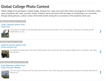 Tablet Screenshot of globalcollegephotocontest.blogspot.com
