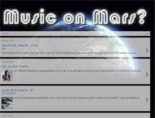 Tablet Screenshot of musiconmars.blogspot.com