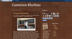 Desktop Screenshot of cameroonrhythms.blogspot.com