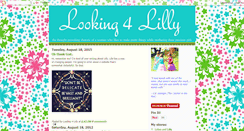 Desktop Screenshot of looking4lilly.blogspot.com