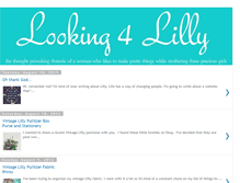 Tablet Screenshot of looking4lilly.blogspot.com