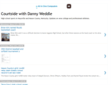 Tablet Screenshot of courtsidewithdannyweddle.blogspot.com