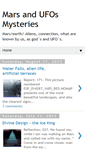 Mobile Screenshot of marsandufosmysteries.blogspot.com