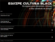 Tablet Screenshot of equipeculturablack.blogspot.com