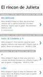 Mobile Screenshot of mayte-elrincondejulieta.blogspot.com