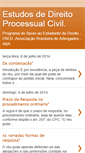 Mobile Screenshot of estudosdedireitoprocessualcivil.blogspot.com