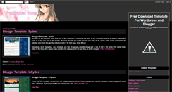 Desktop Screenshot of free-download-templates.blogspot.com