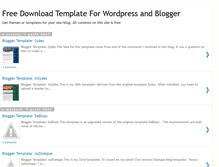 Tablet Screenshot of free-download-templates.blogspot.com