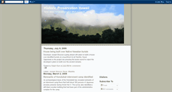 Desktop Screenshot of historicpreservationhawaii.blogspot.com