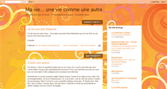 Desktop Screenshot of mavieuneviecommeuneautre.blogspot.com