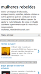 Mobile Screenshot of mulheresrebeldes.blogspot.com