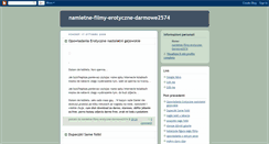 Desktop Screenshot of namietne-filmy-erotyczne-darmowe2574.blogspot.com