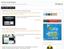 Tablet Screenshot of nukedownloads.blogspot.com