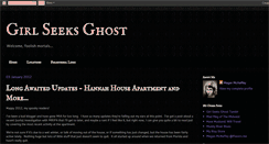 Desktop Screenshot of girlseeksghost.blogspot.com