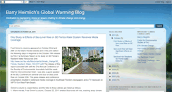 Desktop Screenshot of barrys-global-warming-blog.blogspot.com