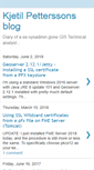 Mobile Screenshot of kjetilpettersson.blogspot.com