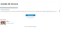 Tablet Screenshot of lyda-mundodelectura.blogspot.com