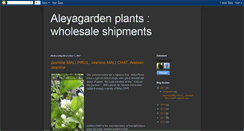 Desktop Screenshot of aleyagarden-plants-wholesale-shipping.blogspot.com