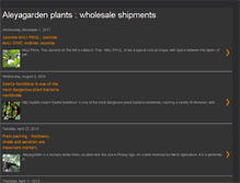 Tablet Screenshot of aleyagarden-plants-wholesale-shipping.blogspot.com