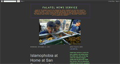 Desktop Screenshot of falafelnews.blogspot.com