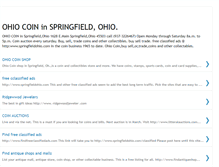 Tablet Screenshot of ohiocoin.blogspot.com