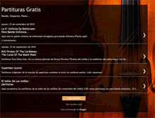 Tablet Screenshot of partituras-gratis-ram.blogspot.com