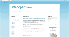 Desktop Screenshot of interloperview.blogspot.com